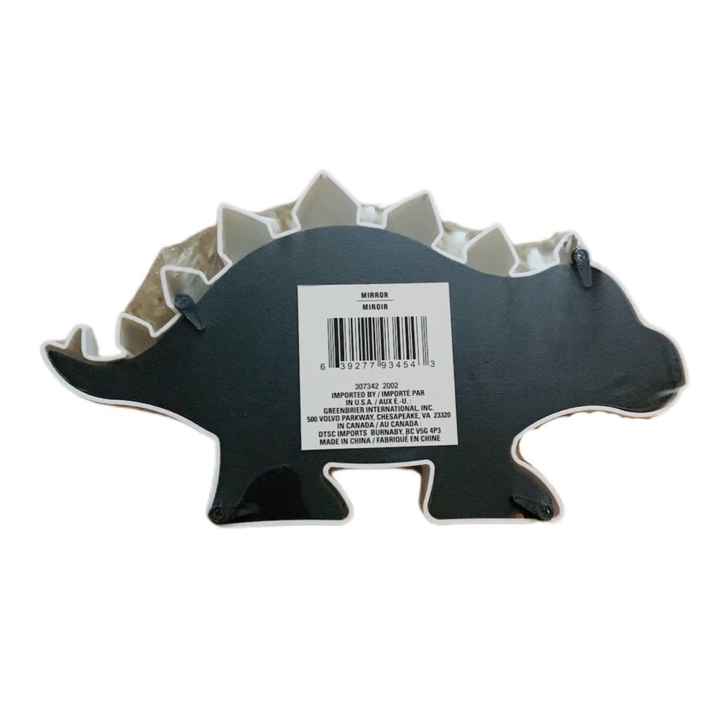 STEGOSAURUS SHAPED MIRROR NWT - Picture 2 of 3
